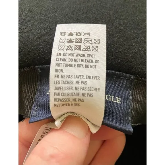 American Eagle floppy brimmed 100% wool sun hat - Picture 6 of 8